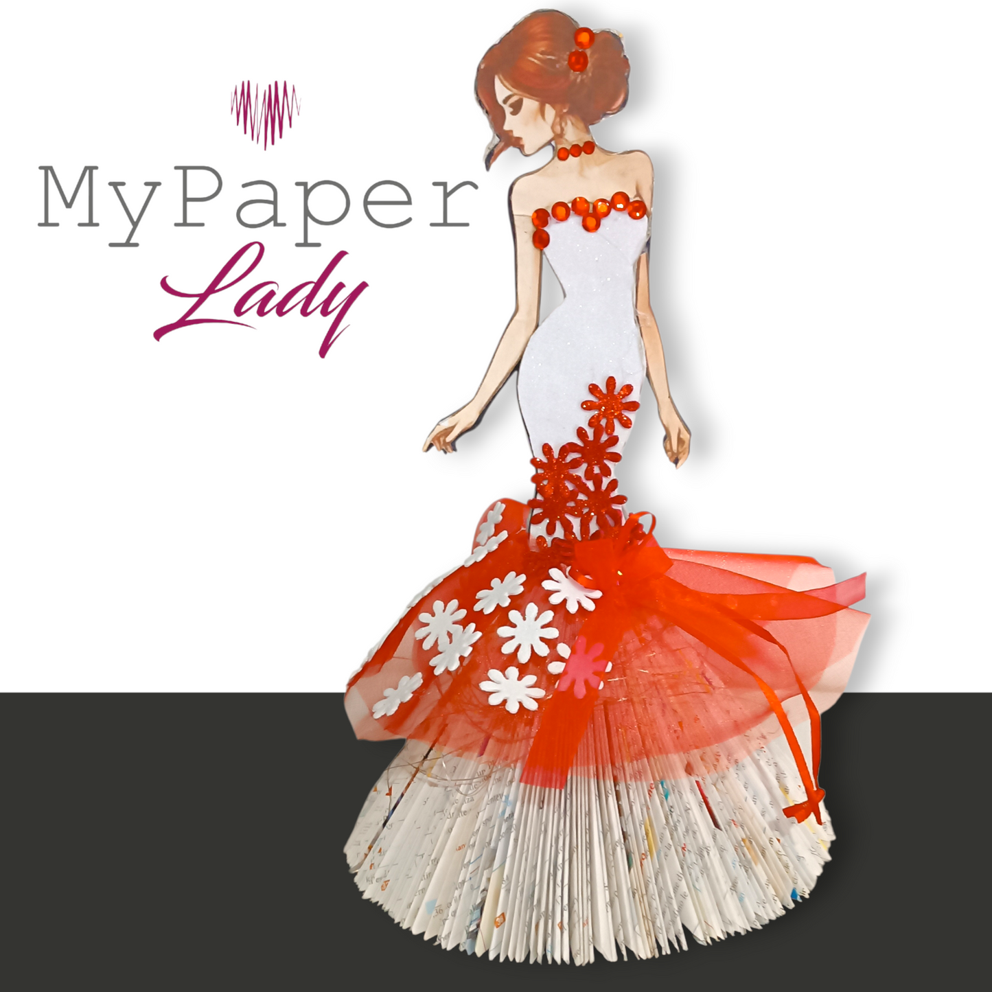 Creazioni di carta “Lady Fashion Glitter ”