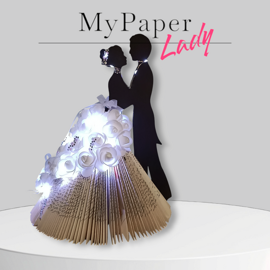 Creazioni di carta "Sposi in bianco" - My Paper Lady