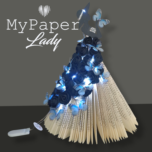 Creazioni di carta "Lady Black e Farfalle" - My Paper Lady