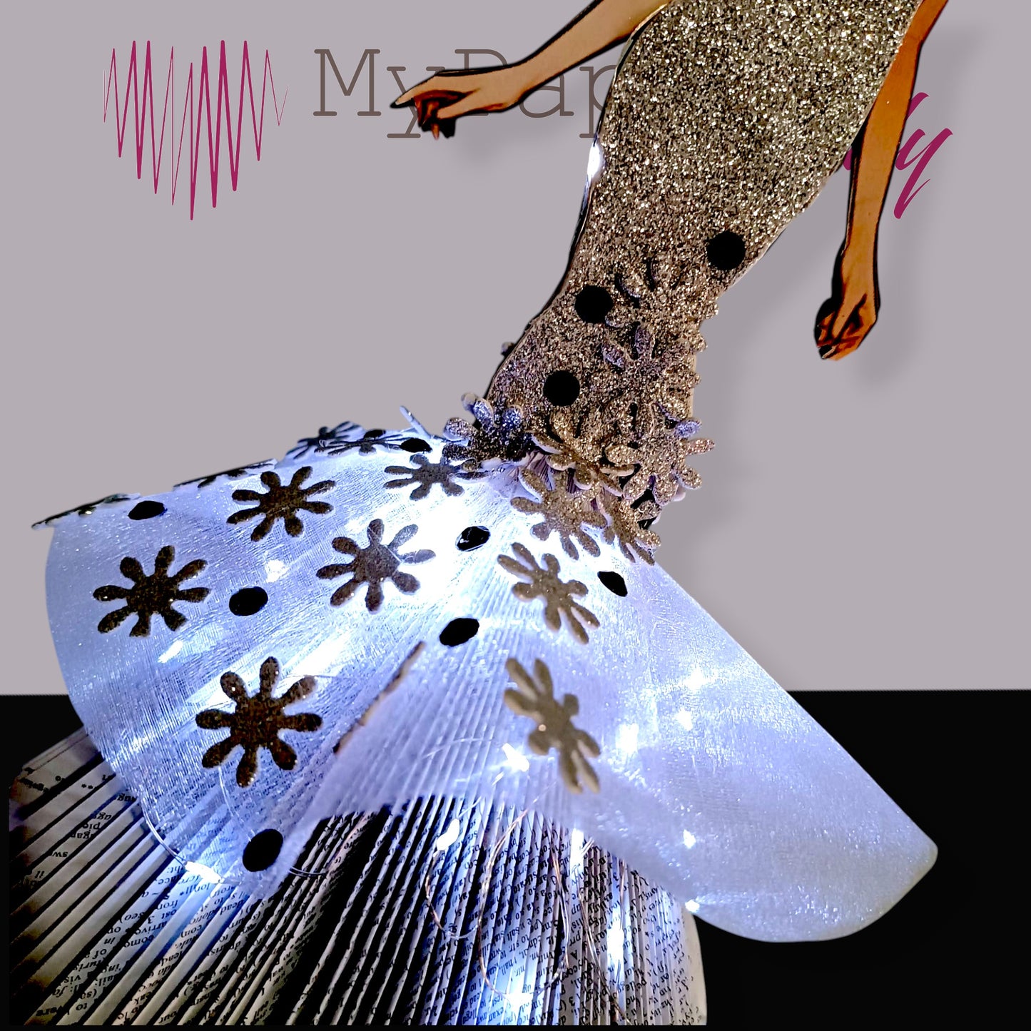 Creazioni di carta “Lady Fashion Glitter ” - My Paper Lady