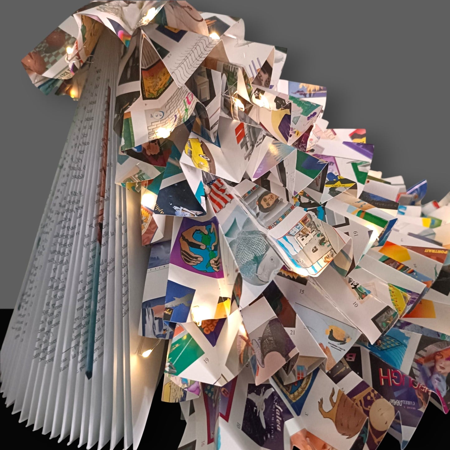 Creazioni di carta "Houte Couture con strascico" - My Paper Lady