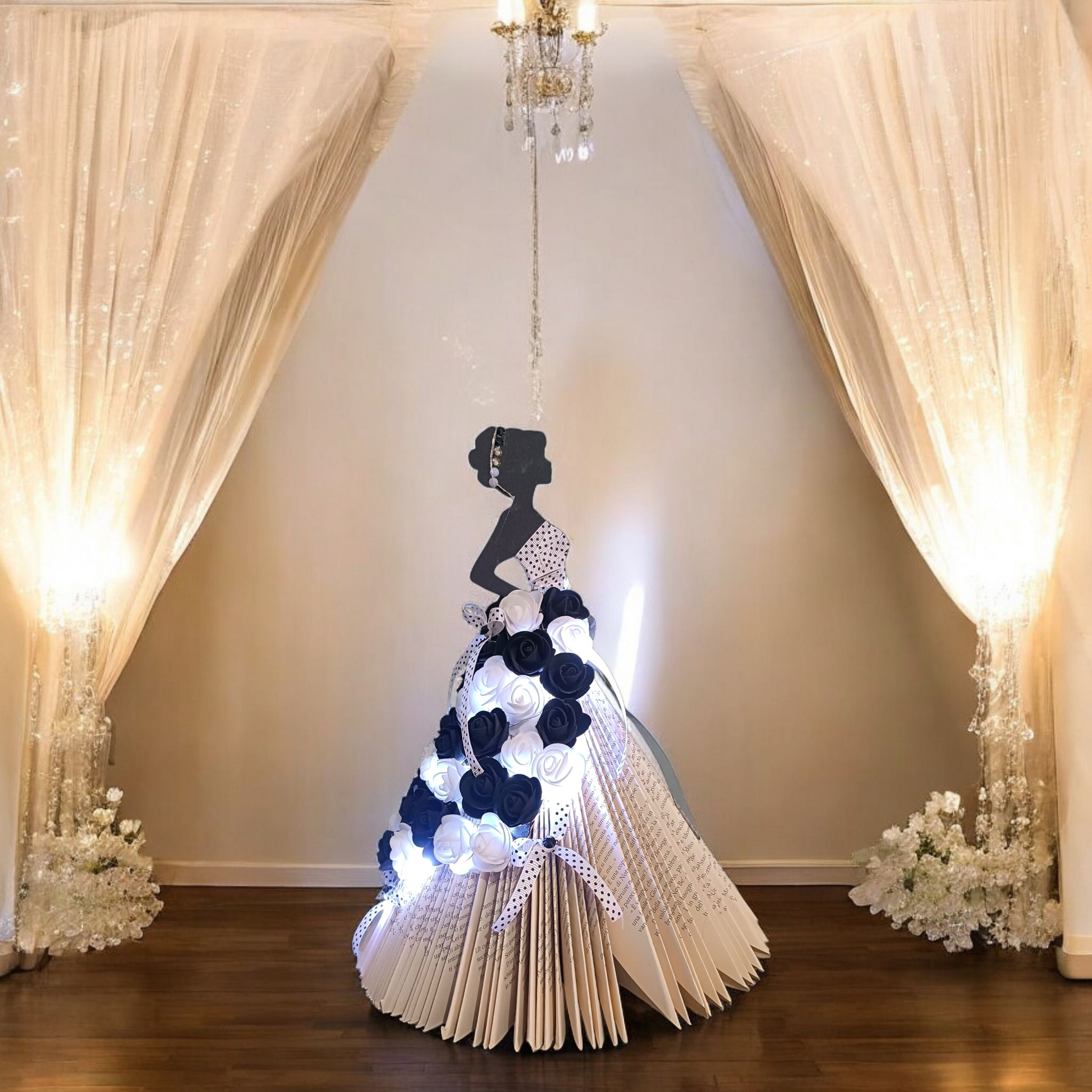 Creazioni di carta "Lady Black & White" - My Paper Lady