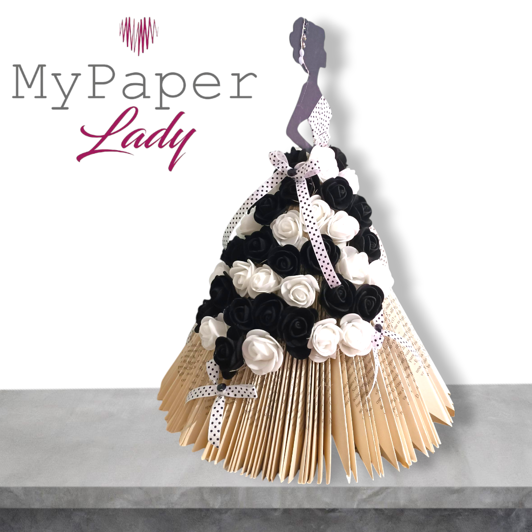 Creazioni di carta "Lady Black & White" - My Paper Lady