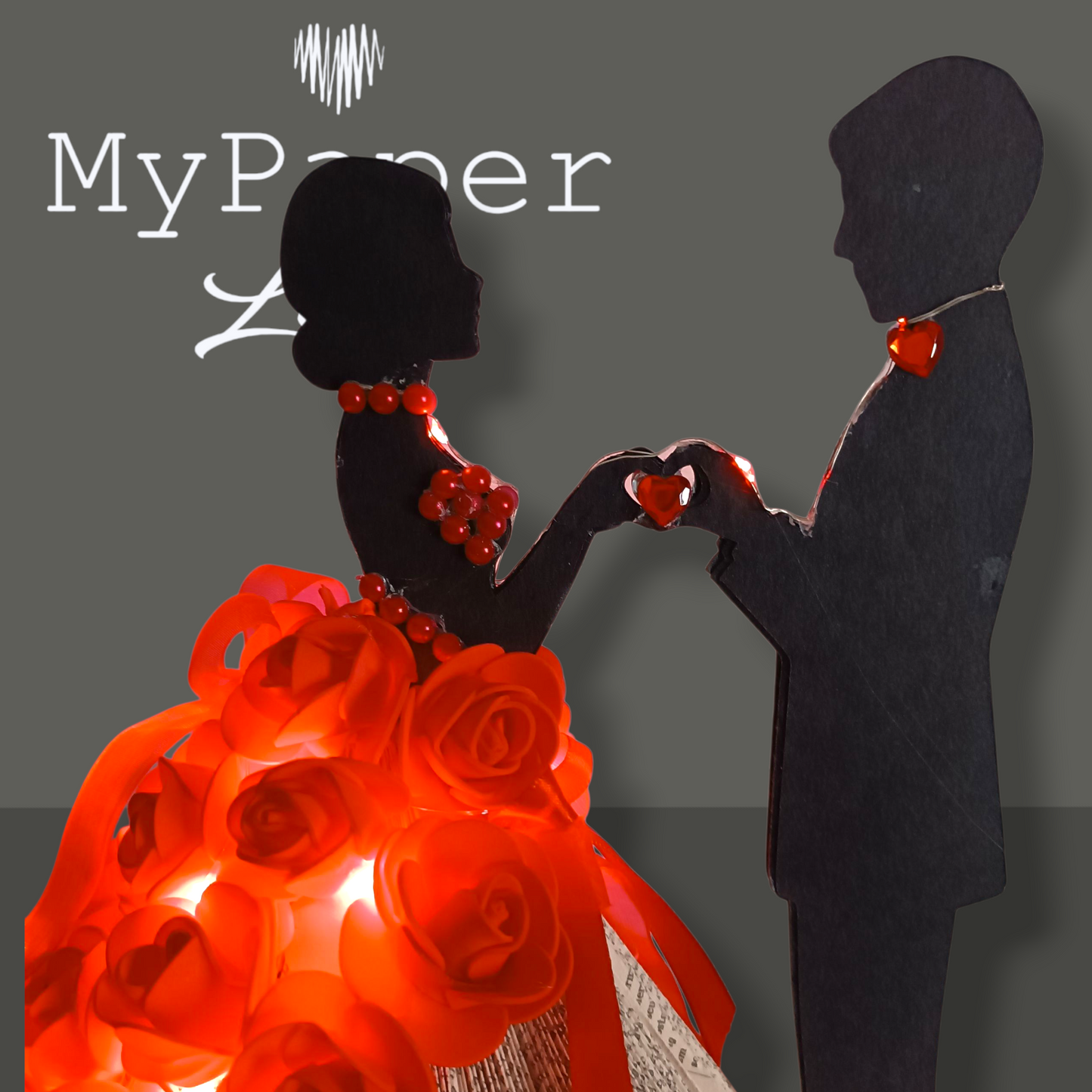 Creazioni di carta "Coppia Love" - My Paper Lady