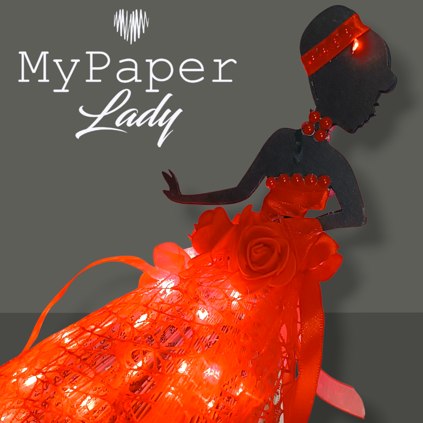 Creazioni in carta "Lady Red" - My Paper Lady