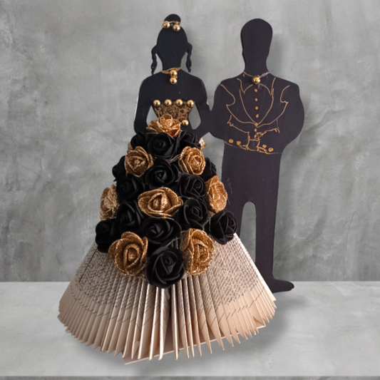 Creazioni di carta "Coppia Black & Gold" - My Paper Lady