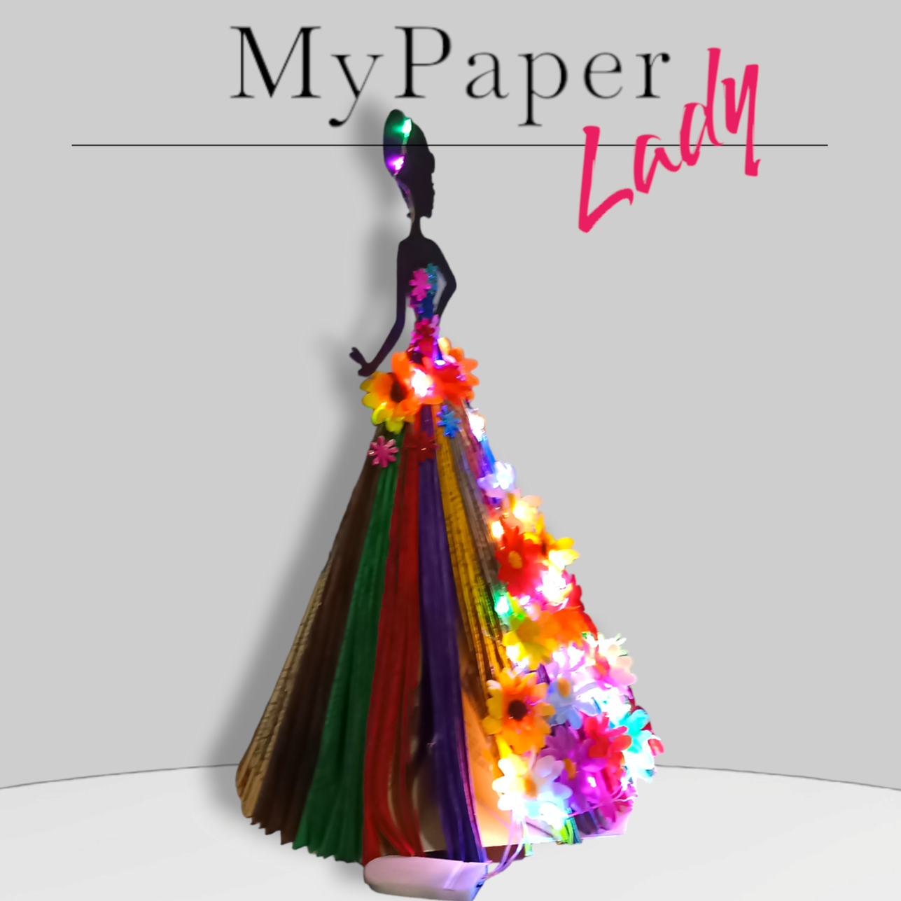 Creazioni di carta LIMITED EDITION "Lady Multicolor"