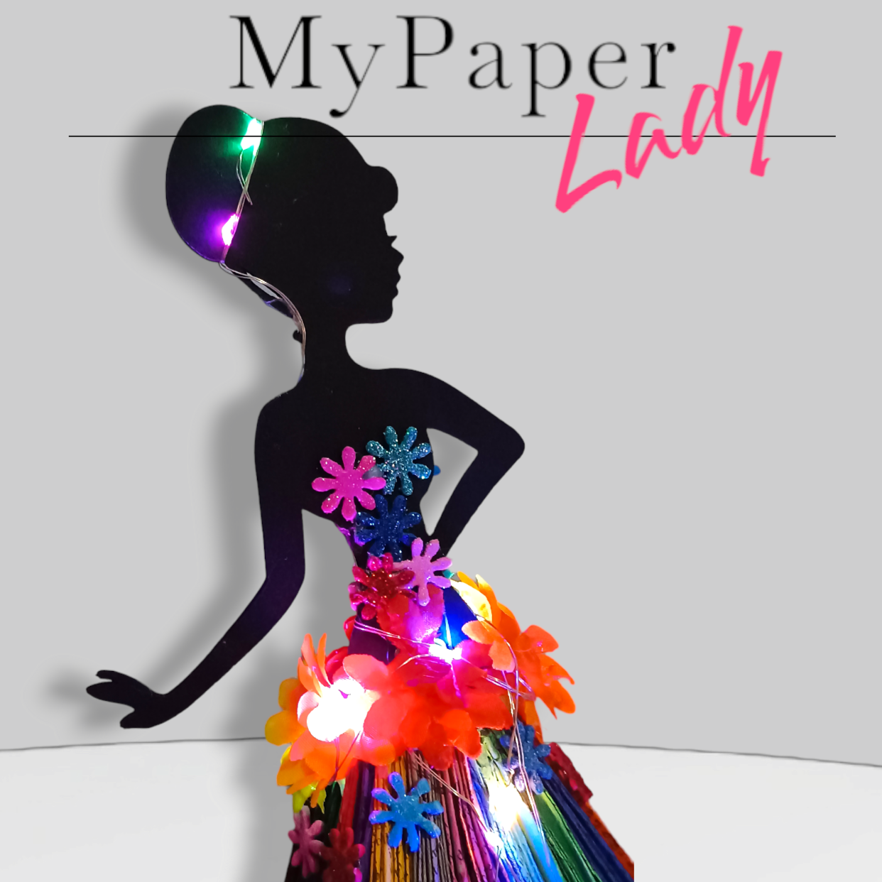 Creazioni di carta LIMITED EDITION "Lady Multicolor"