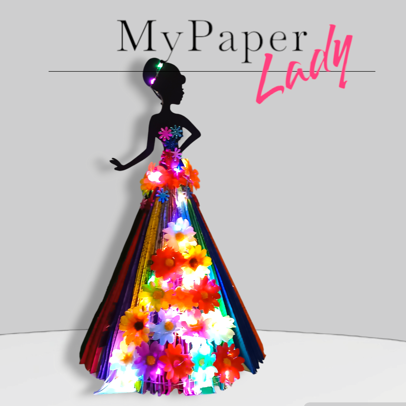 Creazioni di carta LIMITED EDITION "Lady Multicolor"