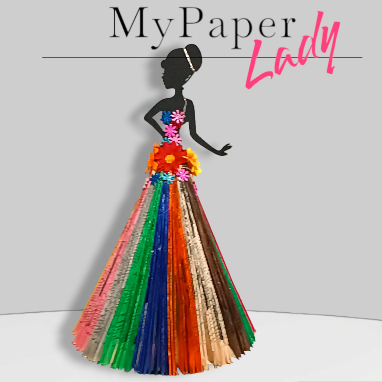 Creazioni di carta LIMITED EDITION "Lady Multicolor"