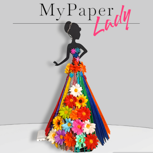 Creazioni di carta LIMITED EDITION "Lady Multicolor"