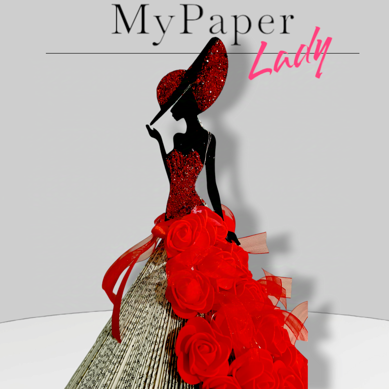 Creazioni di carta "Lady Red Rose"