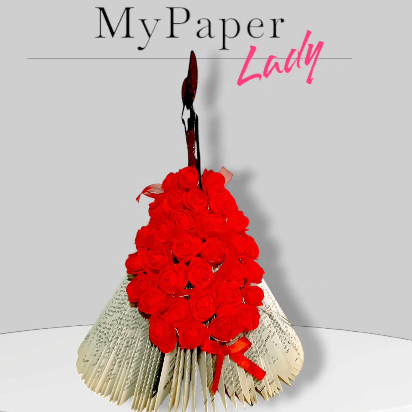 Creazioni di carta "Lady Red Rose"