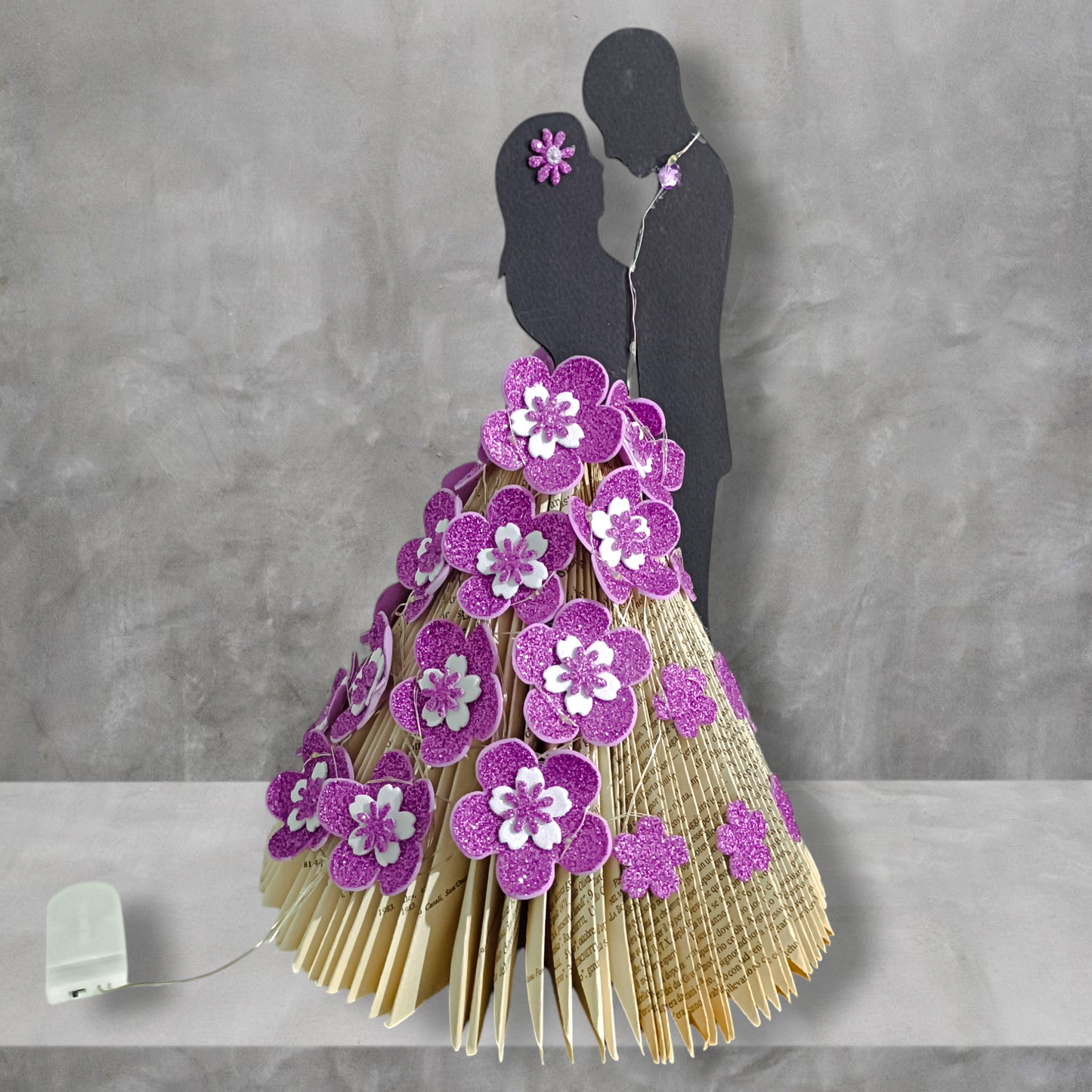 Creazioni di carta "Coppia in Viola" - My Paper Lady