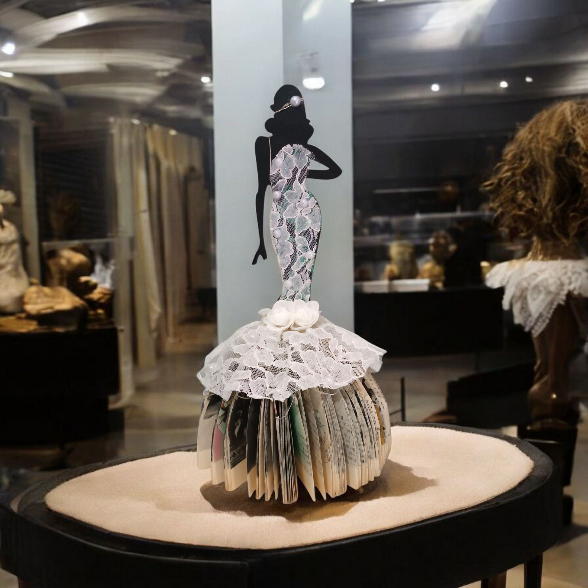 Creazioni di carta "Lady Pizzo bianco" - My Paper Lady