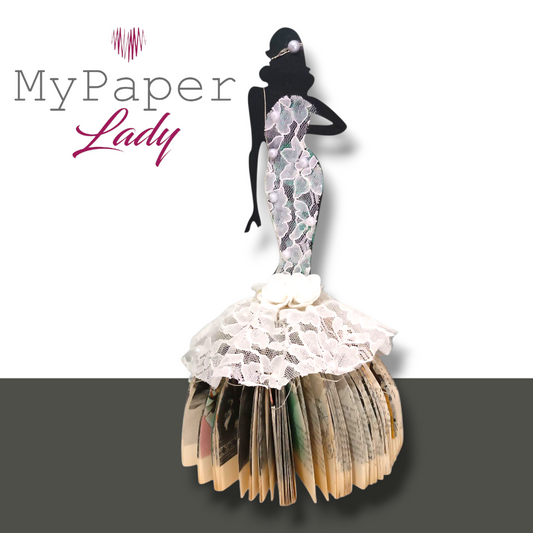 Creazioni di carta "Lady Pizzo bianco" - My Paper Lady
