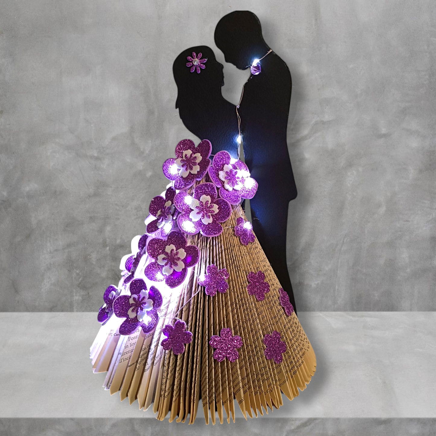 Creazioni di carta "Coppia in Viola" - My Paper Lady