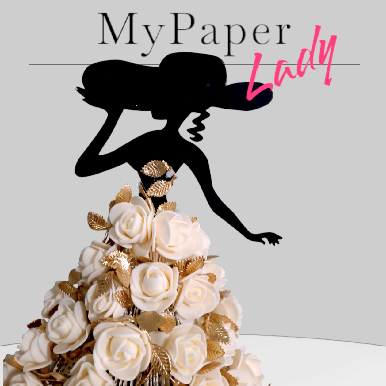 Creazioni di carta "Lady White e Gold" - My Paper Lady