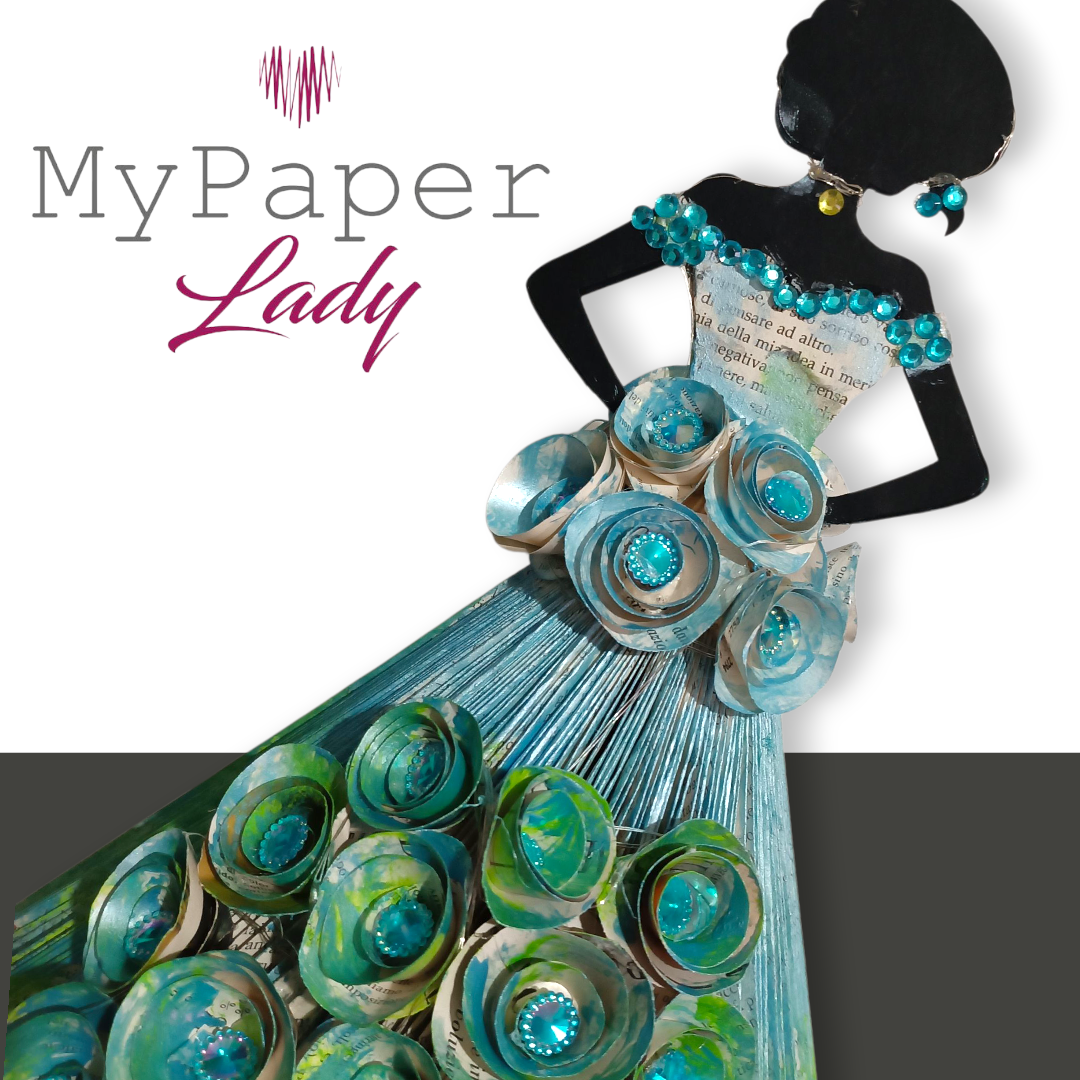 Creazioni di carta "La Lady del Lago" - My Paper Lady