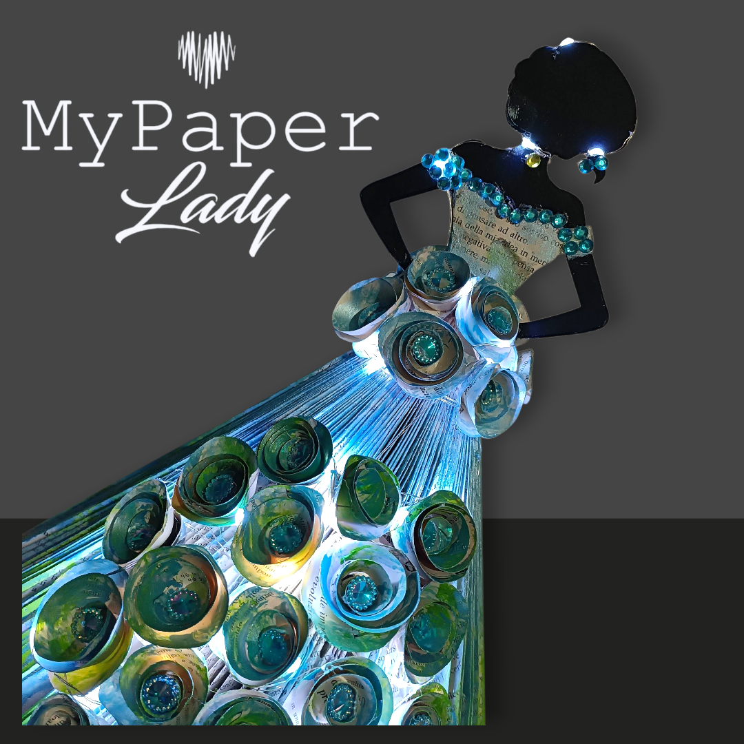 Creazioni di carta "La Lady del Lago" - My Paper Lady