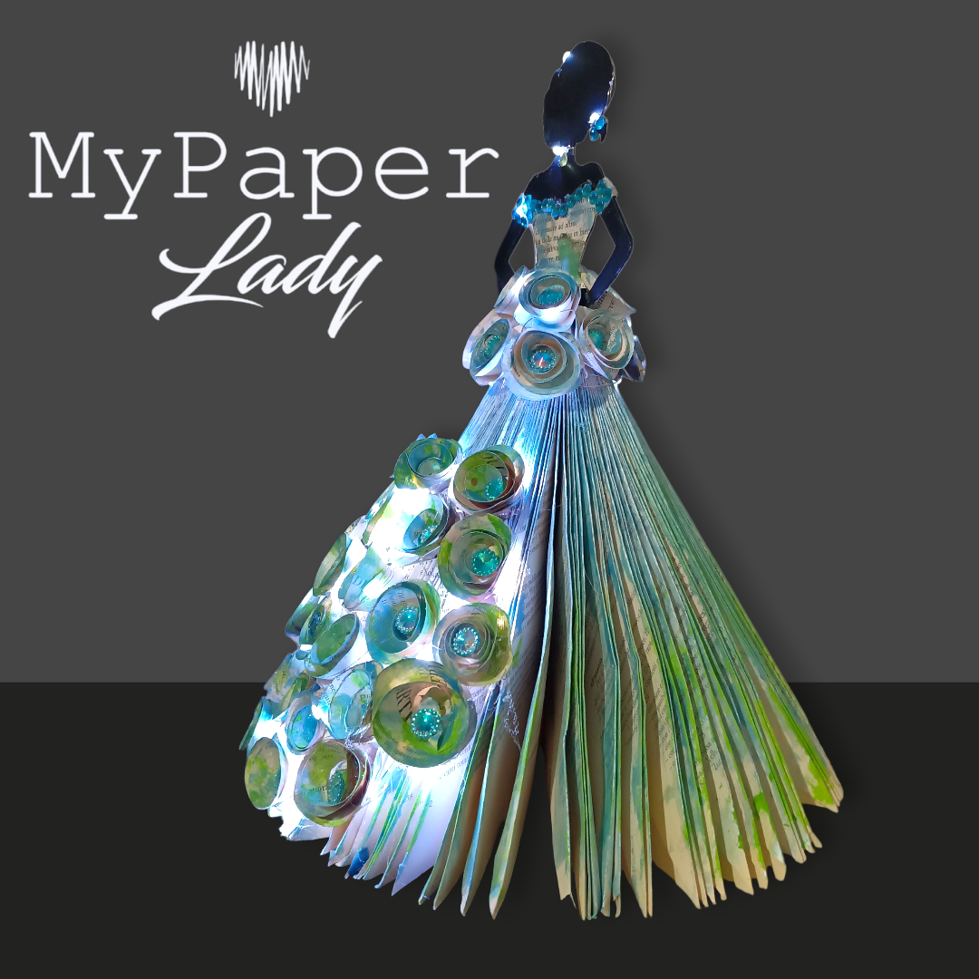 Creazioni di carta "La Lady del Lago" - My Paper Lady