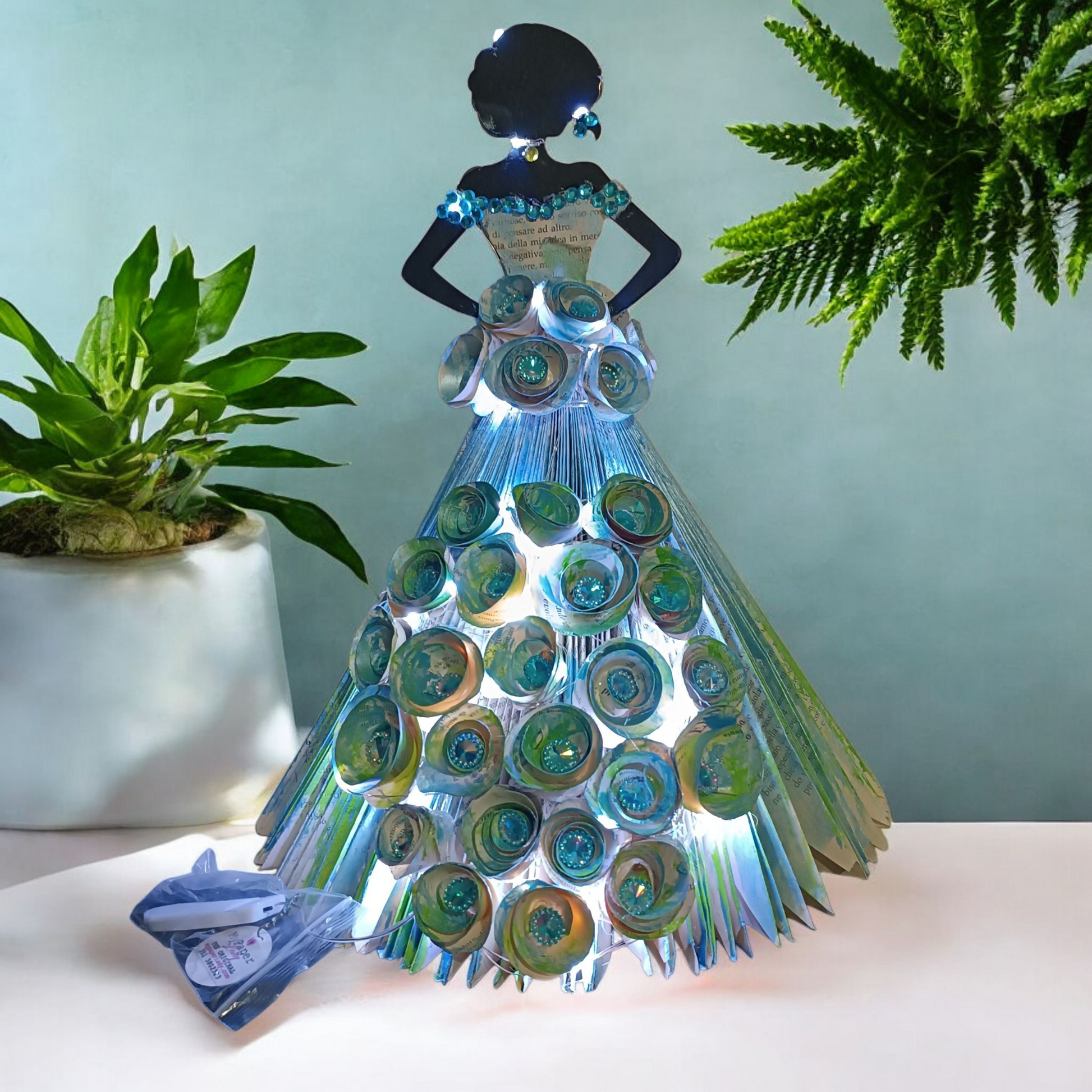 Creazioni di carta "La Lady del Lago" - My Paper Lady