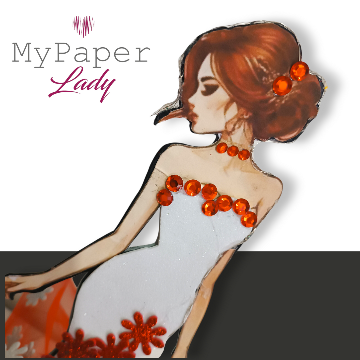 Creazioni di carta “Lady Fashion Glitter ”