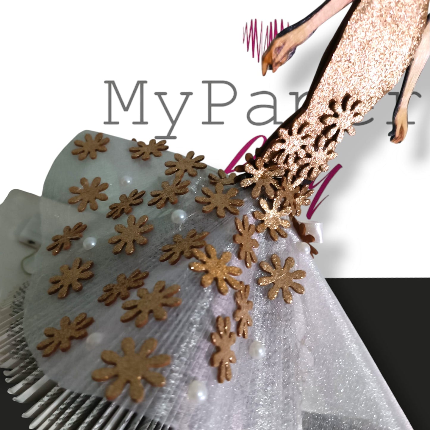 Creazioni di carta “Lady Fashion Glitter ” - My Paper Lady