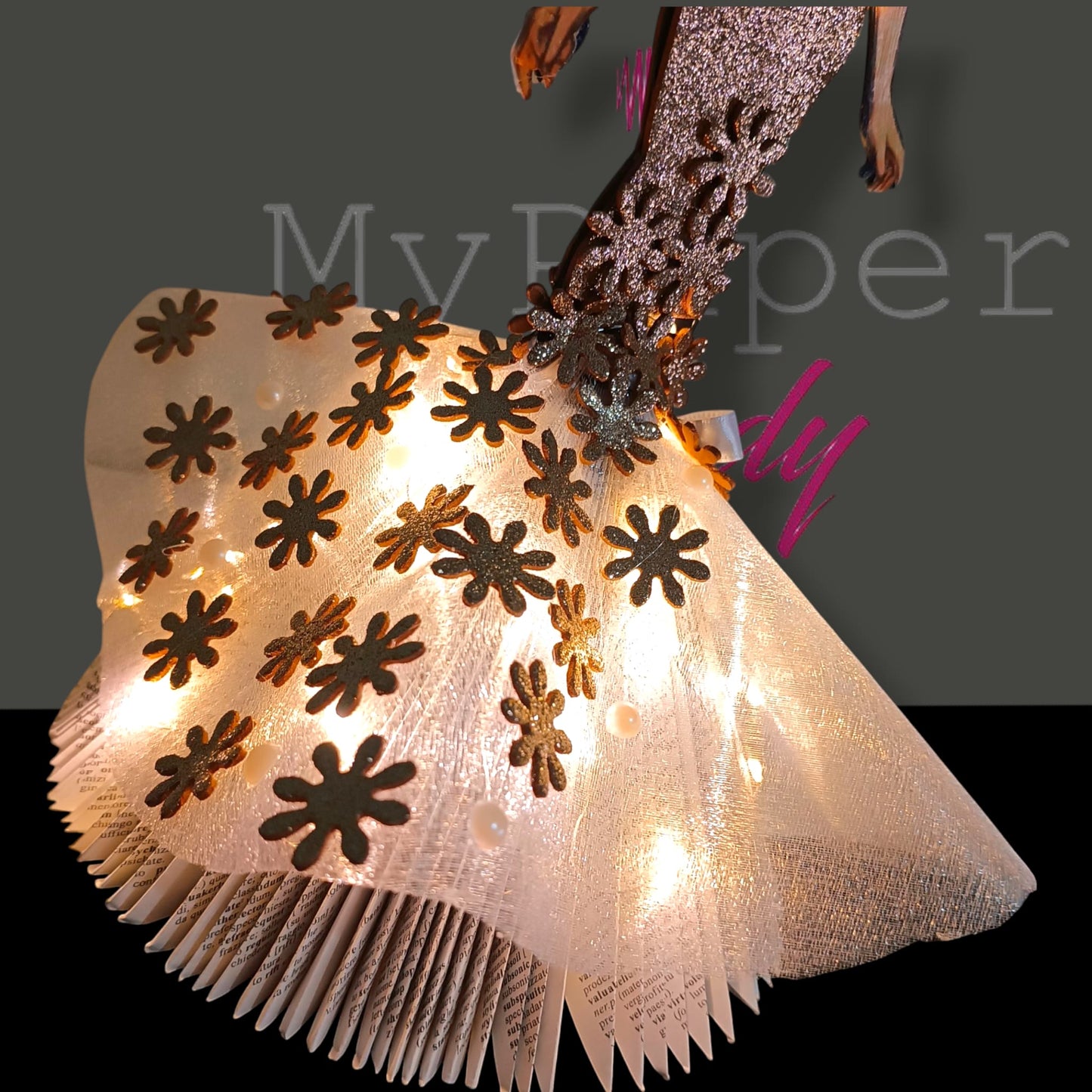 Creazioni di carta “Lady Fashion Glitter ” - My Paper Lady