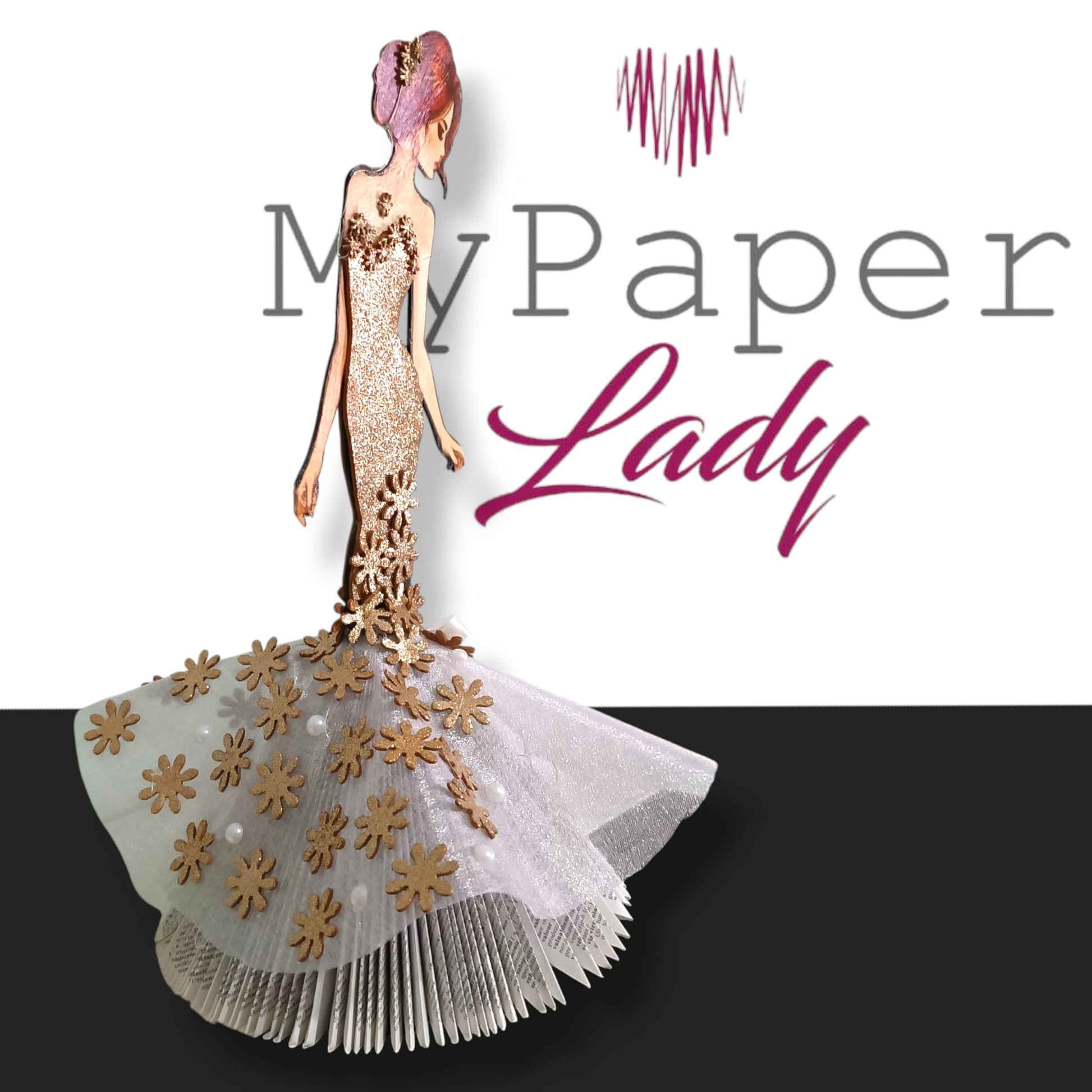 Creazioni di carta “Lady Fashion Glitter ” - My Paper Lady
