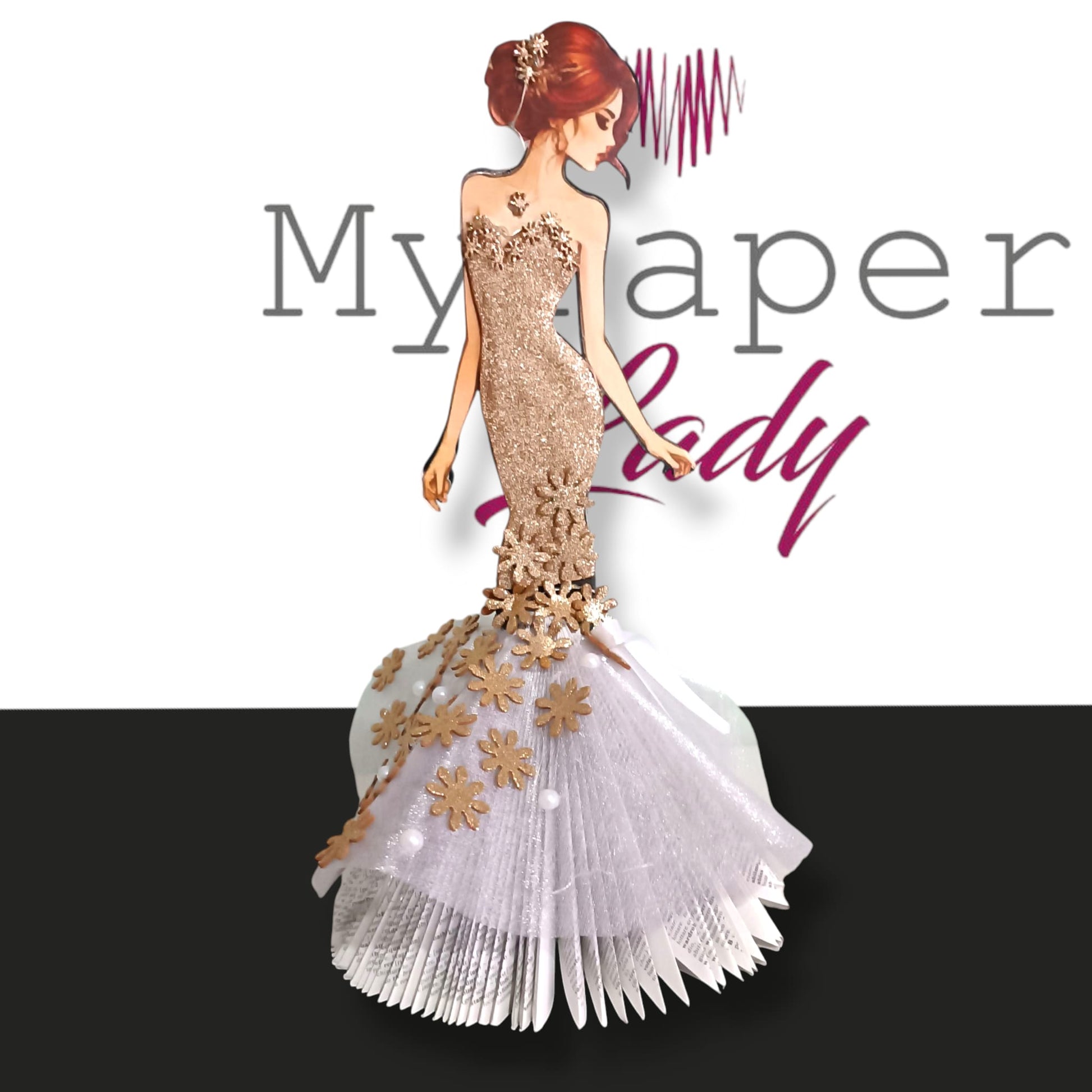 Creazioni di carta “Lady Fashion Glitter ” - My Paper Lady