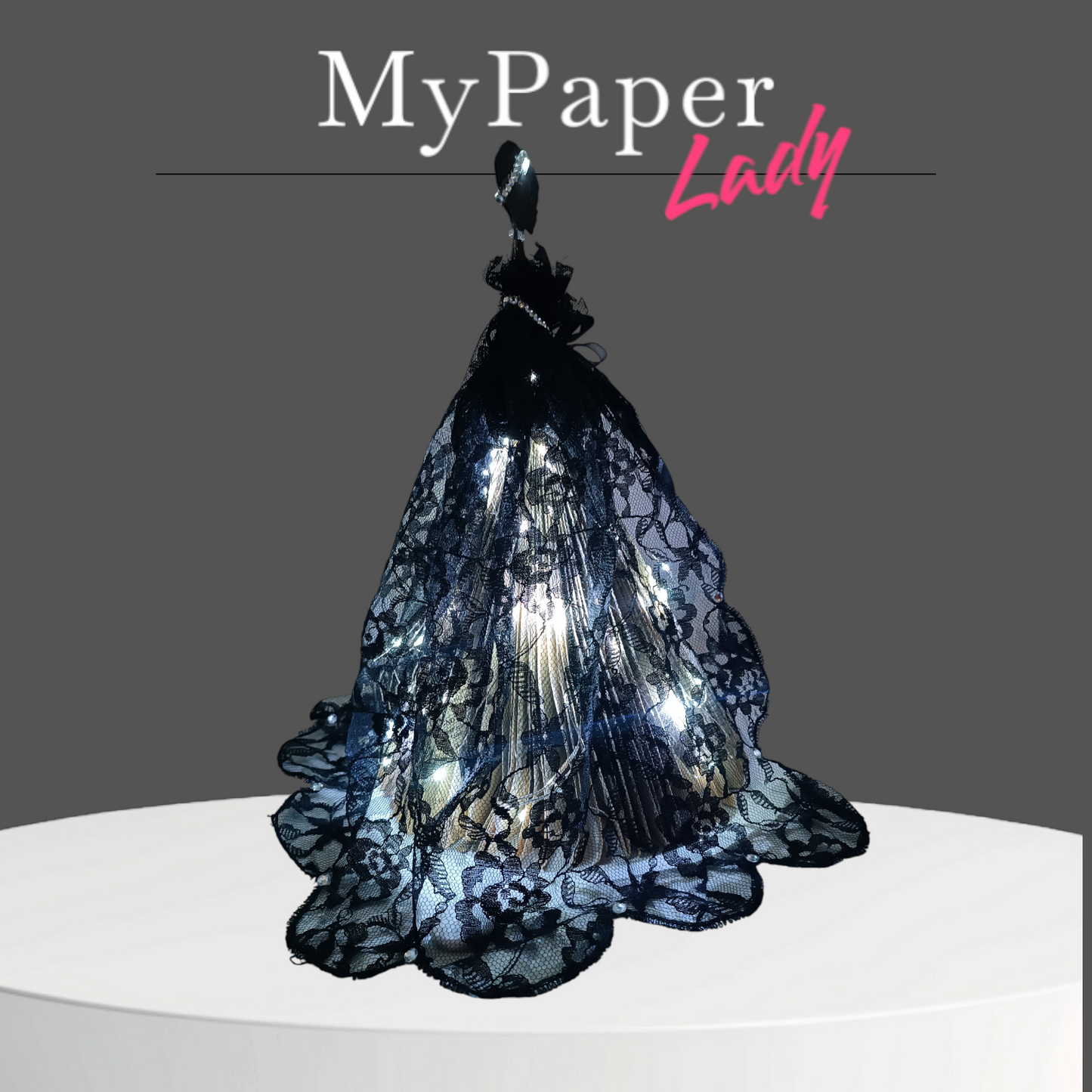 Creazioni di carta "Lady Black style"