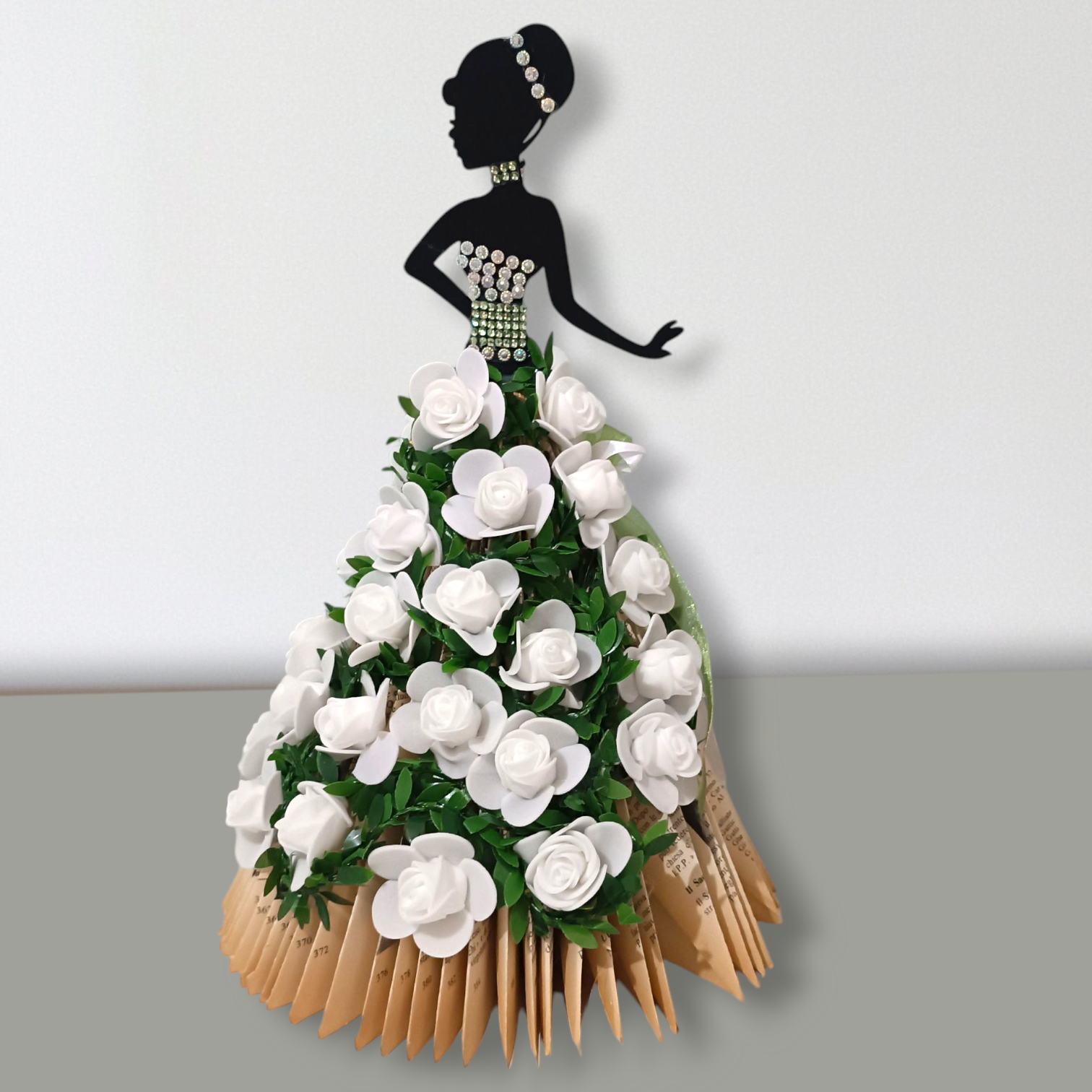 Creazioni di carta "Lady Sempreverde" - My Paper Lady