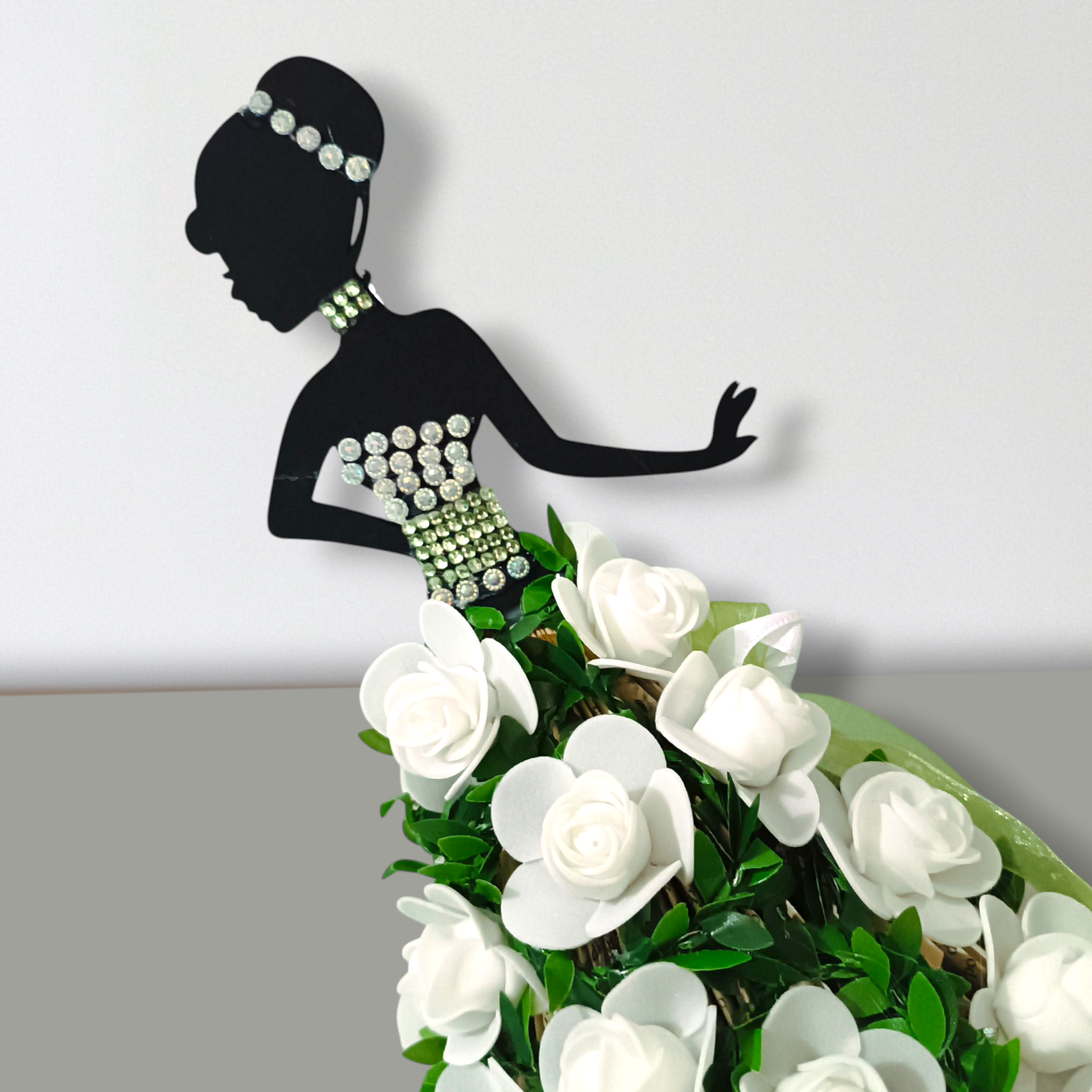 Creazioni di carta "Lady Sempreverde" - My Paper Lady