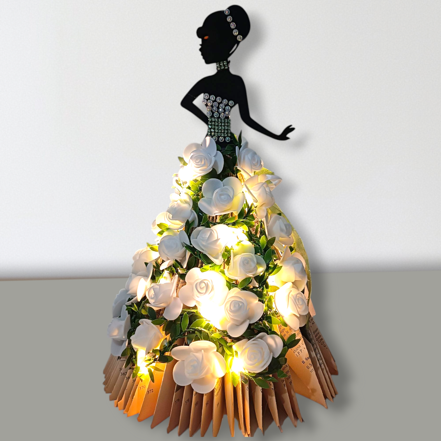 Creazioni di carta "Lady Sempreverde" - My Paper Lady