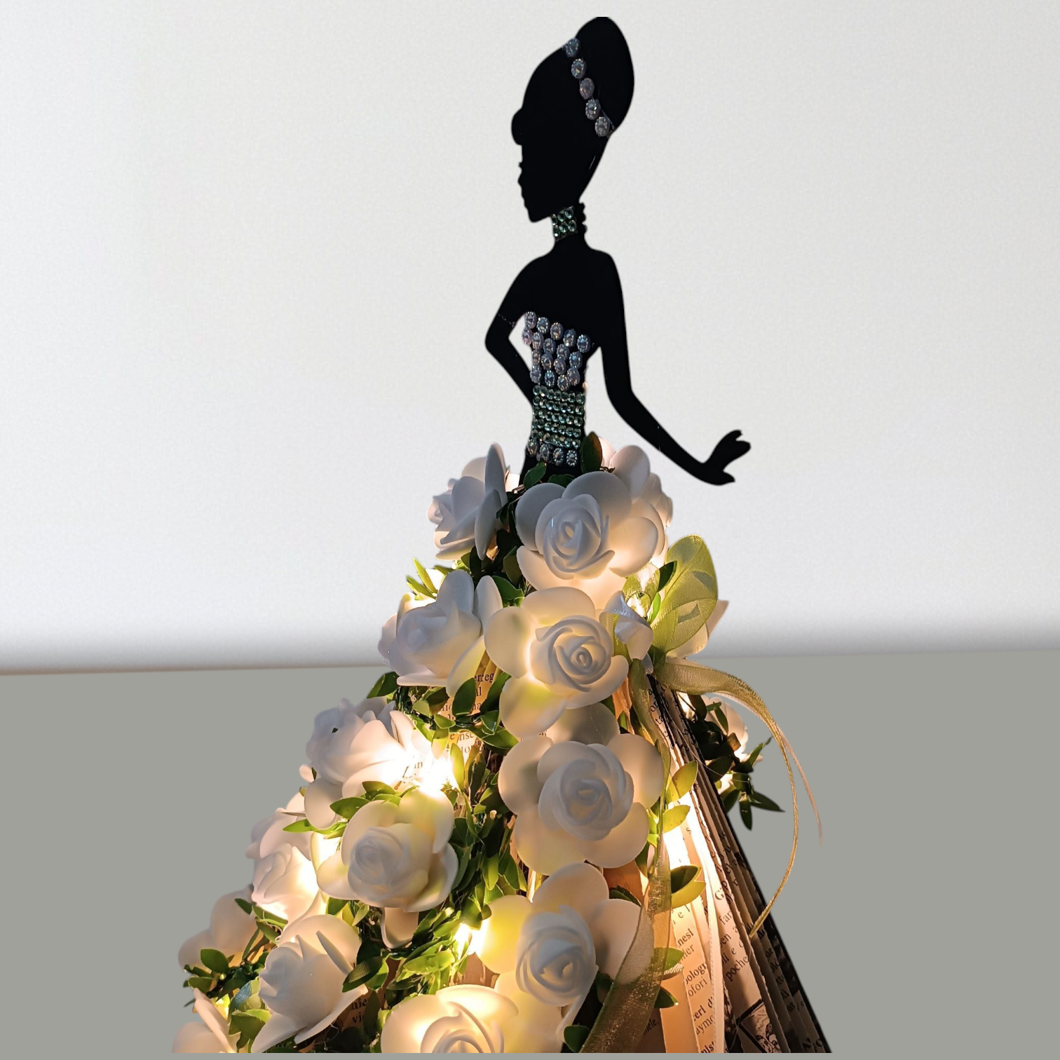 Creazioni di carta "Lady Sempreverde" - My Paper Lady