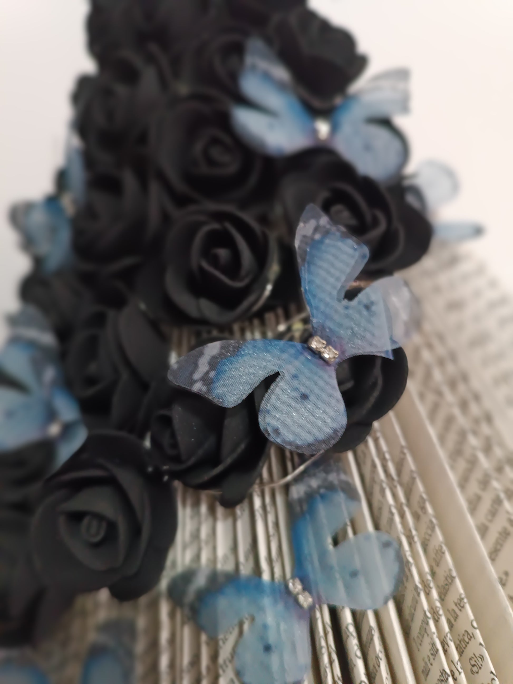 Creazioni di carta "Lady Black e Farfalle" - My Paper Lady