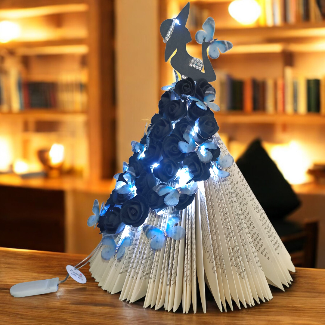 Creazioni di carta "Lady Black e Farfalle" - My Paper Lady