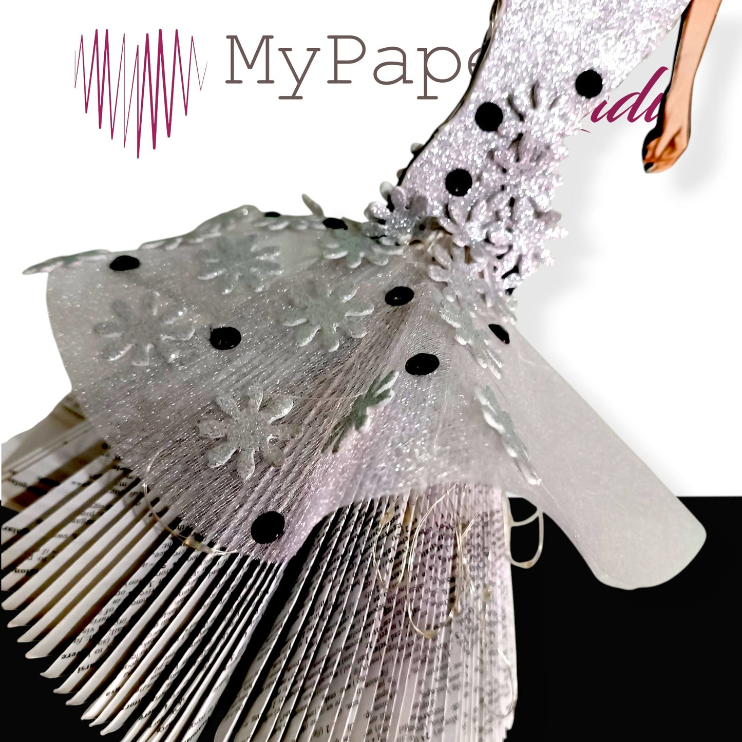 Creazioni di carta “Lady Fashion Glitter ” - My Paper Lady